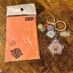 NEW BTS BT21 Keychain Shooky / Suga